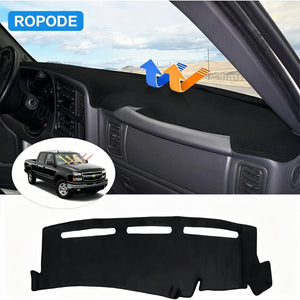 ROPODE Non-Slip Dash Mat for 99-06 Chevy Silverado/GMC Sierra & 00-06 Tahoe/Yukon/Suburban - Dashboard Sunshield Protector